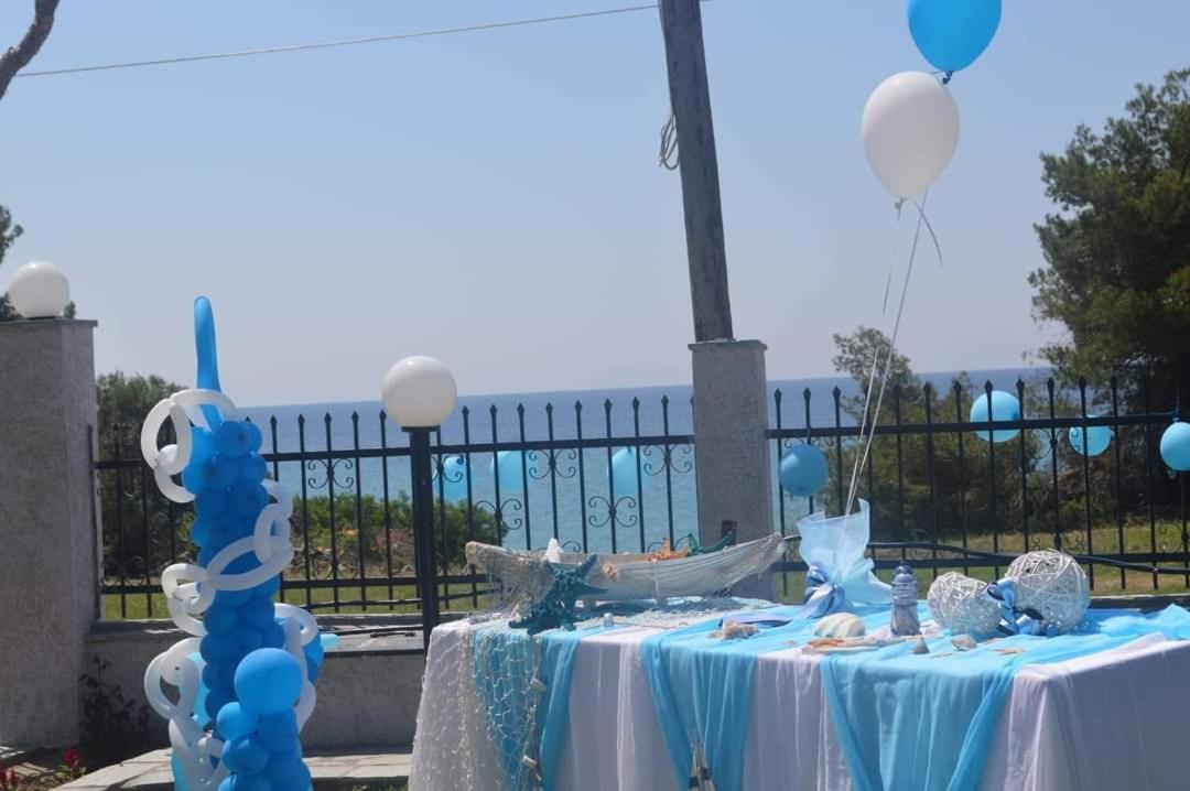 Delfino Hotel Mola Kalyva Dış mekan fotoğraf